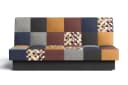 MOEBLO Schlafsofa CYPRUS Patchwork mit Schlaffunktion und Bettkasten Bild 5