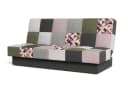 MOEBLO Schlafsofa CYPRUS Patchwork Rosa/Oliv mit Schlaffunktion Bild 5