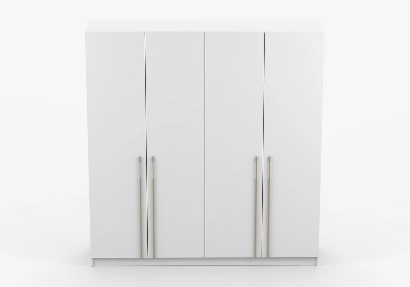 MOEBLO Drehtürenschrank Glamy 4D 4-türig mit viel Stauraum - Bild 4