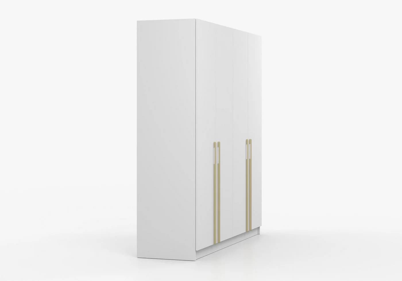 MOEBLO Drehtürenschrank Glamy 4D 4-türig mit viel Stauraum - Bild 5