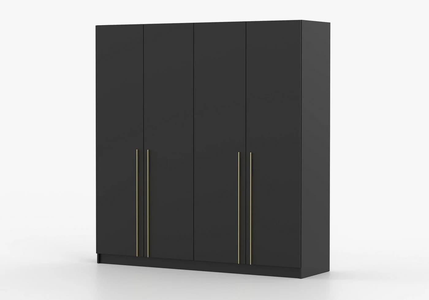 MOEBLO Drehtürenschrank Glamy 4D 4-türig 200x210x57 cm - Bild 3