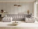 MOEBLO Ecksofa Vinca U-Form Sofa mit Schlaffunktion Bild 1