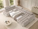 MOEBLO Ecksofa Vinca U-Form Sofa mit Schlaffunktion Bild 3