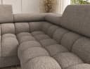 MOEBLO Ecksofa Vinca Beige/Braun mit Schlaffunktion und Stauraum Bild 5