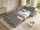 MOEBLO Ecksofa Vinca U-Form Sofa mit Schlaffunktion Bild 3