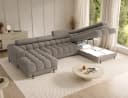 MOEBLO Ecksofa Vinca U-Form Sofa mit Schlaffunktion Bild 4