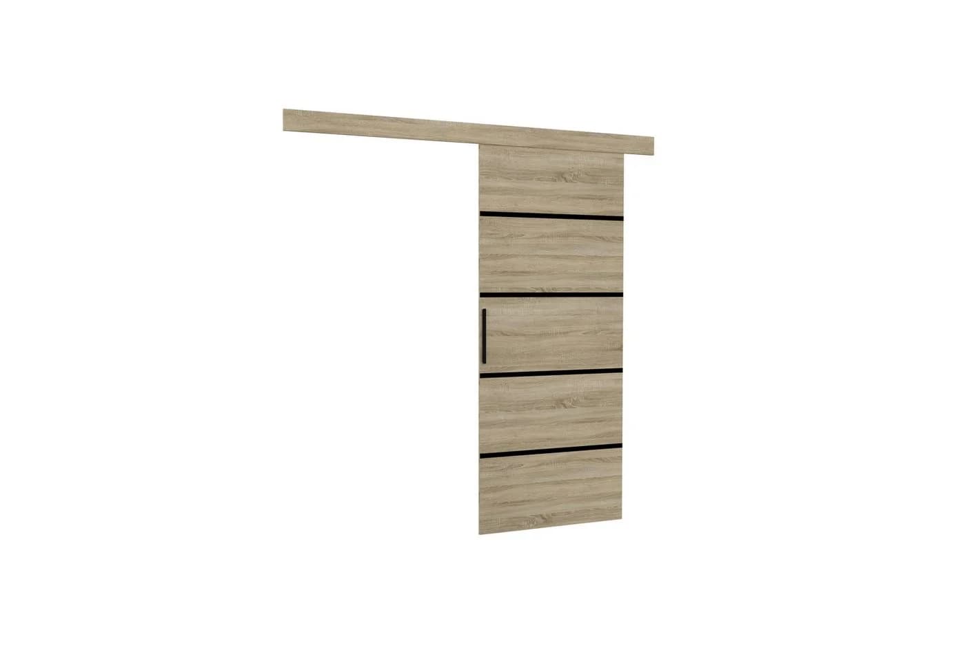 MOEBLO Schiebetür MULAN Beige Modern Laminat