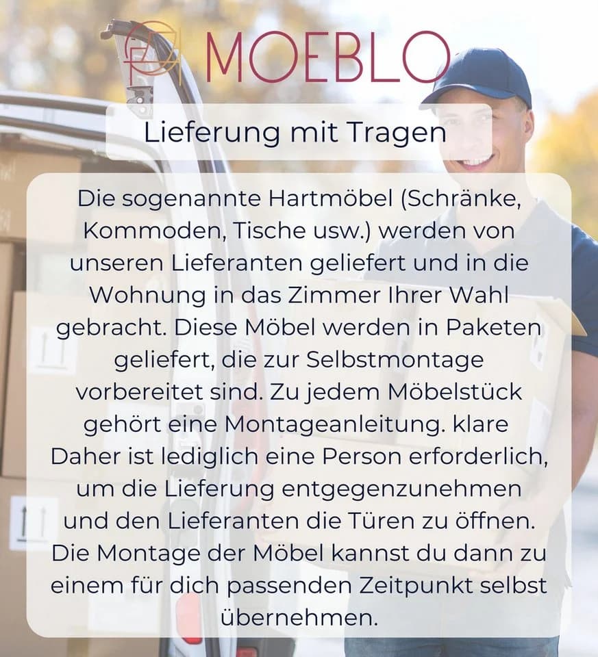 MOEBLO Schiebetür MULAN Beige Modern Laminat - Bild 4