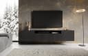 MOEBLO TV-Board VIRENO Modern Schwarz/Weiß TV-Schrank Bild 2