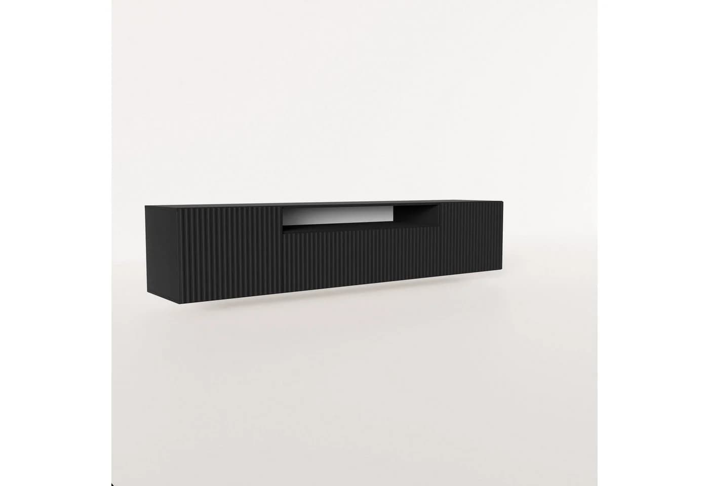 MOEBLO TV-Board VIRENO Modern Schwarz/Weiß TV-Schrank - Bild 4