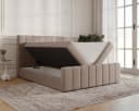 MOEBLO Boxspringbett 01 BIS mit Topper & Bettkasten Braun Bild 3
