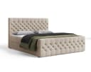 MOEBLO Boxspringbett Bett 12 Velours Chesterfield 180x200 Bild 5
