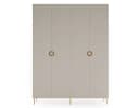 MOEBLO Drehtürenschrank VALERIA B04 Kaschmir Glamour Kleiderschrank Bild 2
