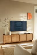 MOEBLO TV-Schrank 195 LILIE Eiche Caramel Modernes Lowboard Bild 1