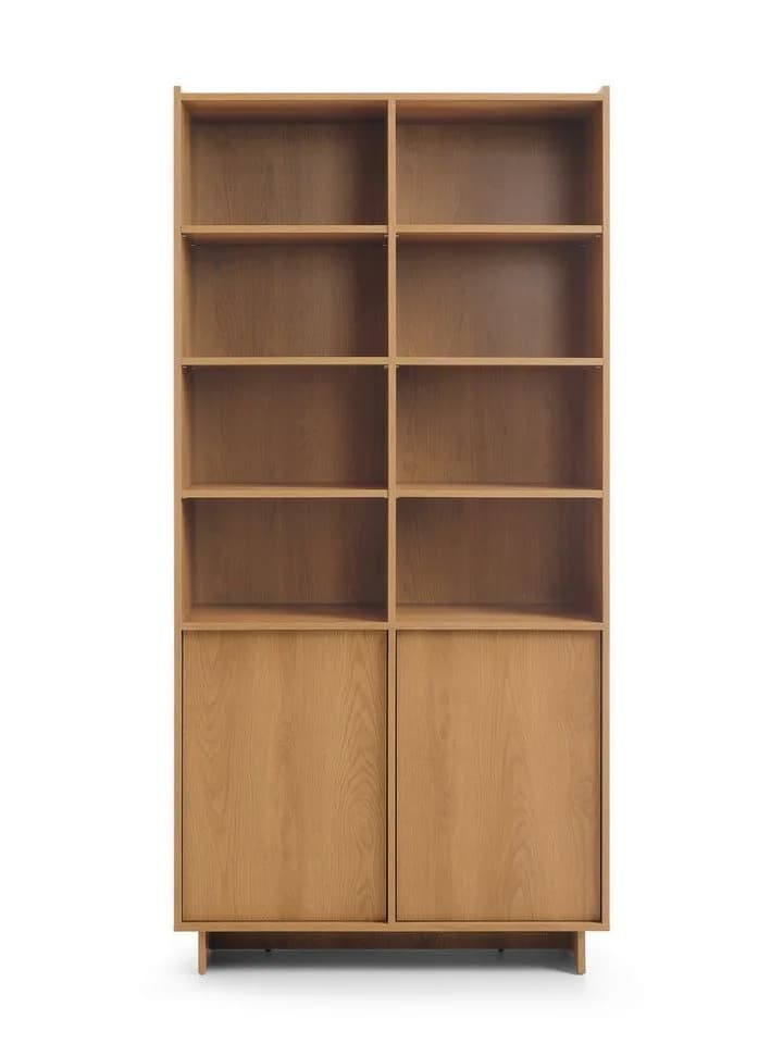 MOEBLO Bücherregal LILIE R98 Eiche Caramel Modern