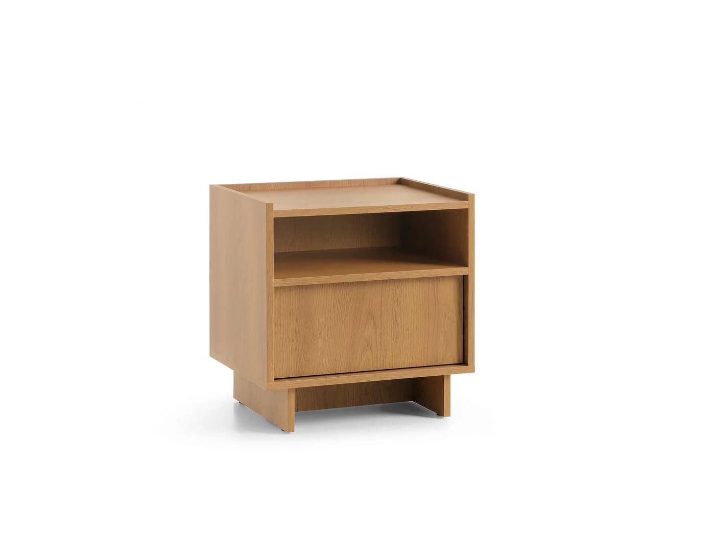 MOEBLO Nachttisch LILIE S50 Eiche Caramel Push-to-Open - Bild 3