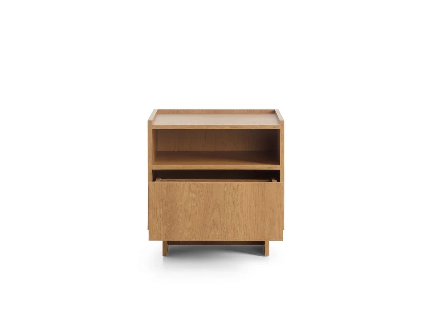 MOEBLO Nachttisch LILIE S50 Eiche Caramel Push-to-Open - Bild 5