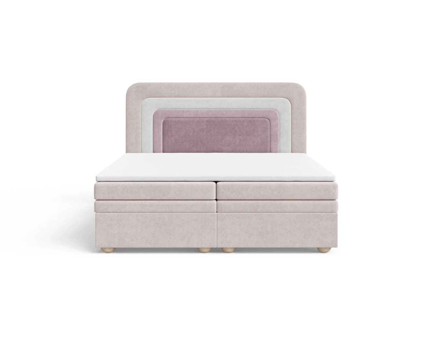 MOEBLO Boxbett NEST Rosa mit Bettkasten und Topper - Bild 4