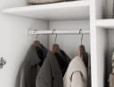 MOEBLO Drehtürenschrank Lunaro III mit Spiegel und 8 Böden Bild 4