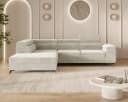 MOEBLO Ecksofa OSTIN 290 cm mit Schlaffunktion und Bettkasten Beige Bild 1