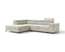 MOEBLO Ecksofa OSTIN 290 cm mit Schlaffunktion und Bettkasten Beige Bild 4