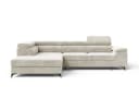 MOEBLO Ecksofa OSTIN 290 cm mit Schlaffunktion und Bettkasten Beige Bild 5