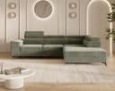 MOEBLO Ecksofa OSTIN 290 cm mit Schlaffunktion und Bettkasten Bild 1