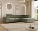 MOEBLO Ecksofa OSTIN 290 cm mit Schlaffunktion und Bettkasten Bild 2