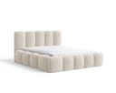 MOEBLO Polsterbett BUBBLE Beige mit Bettkasten und Lattenrost Bild 5