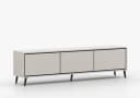 MOEBLO TV-Board VELMIRA 180 cm Kaschmir Schwarz Push-to-open Bild 4