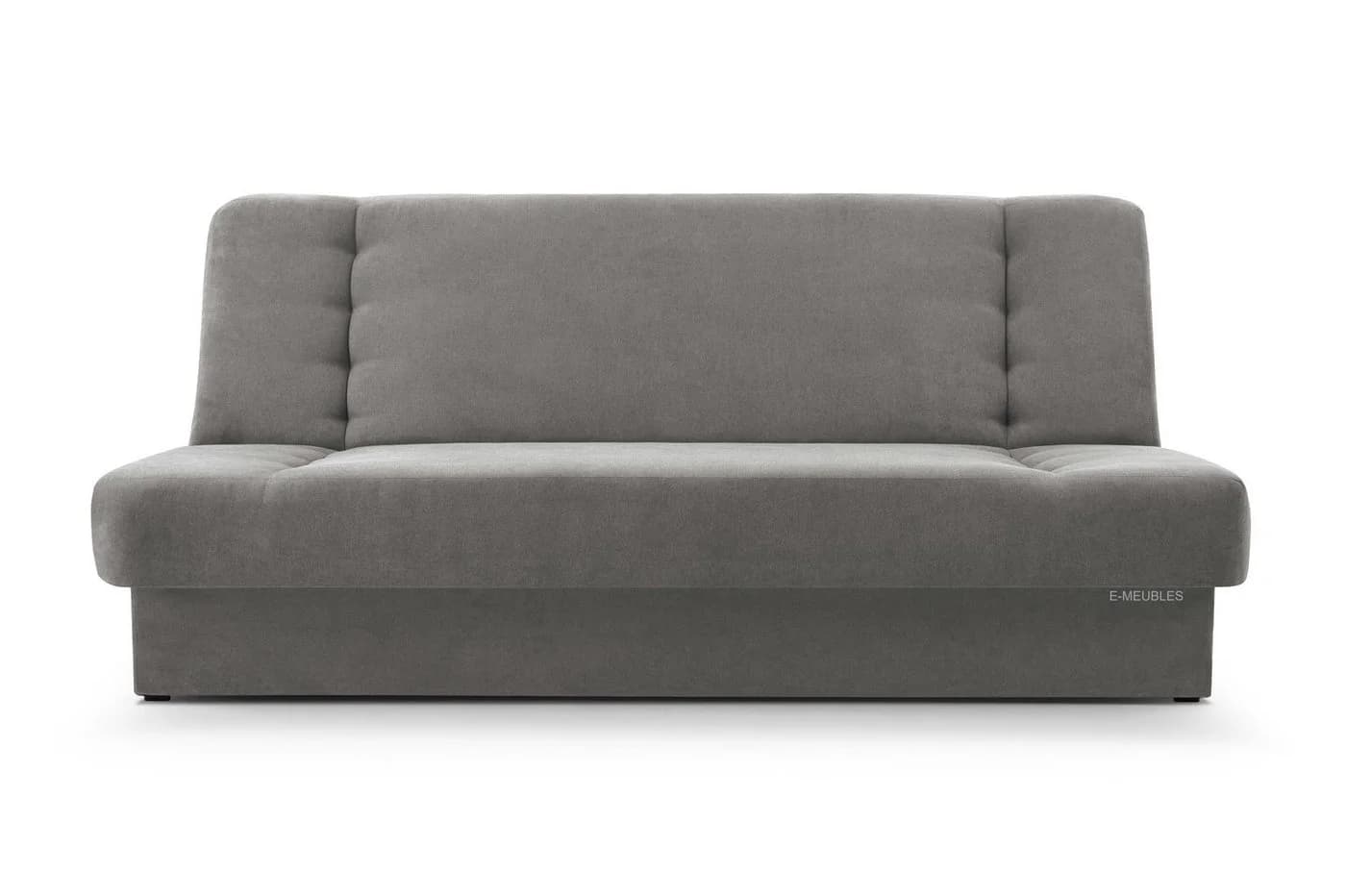 MOEBLO Schlafsofa Cyprus Grau mit Schlaffunktion und Bettkasten - Bild 2