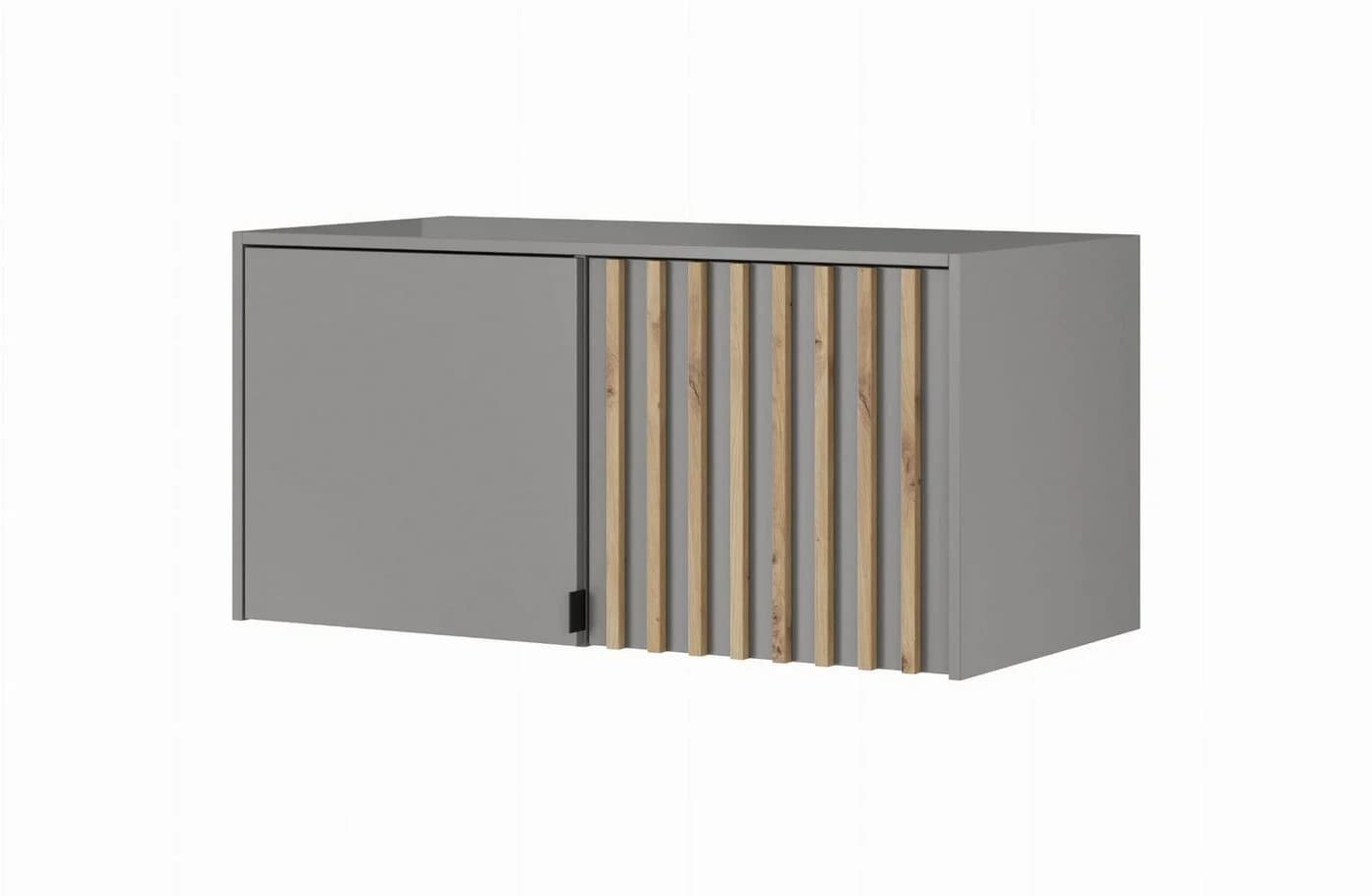 MOEBLO Kleiderschrank JOHN Grau Modern Industrial