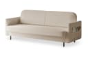 MOEBLO Schlafsofa POUCH Beige 3-Sitzer mit Bettfunktion Bild 5
