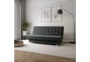 MOEBLO Schlafsofa Belfi mit Schlaffunktion und Bettkasten - Grau Bild 2