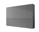 MOEBLO Drehtürenschrank MINEWRA NOVA 300 Grau Modern Bild 1