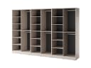 MOEBLO Drehtürenschrank MINEWRA NOVA 300 Grau Modern Bild 3