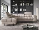MOEBLO Ecksofa Ferrucio Beige mit Schlaffunktion und Bettkasten Bild 3
