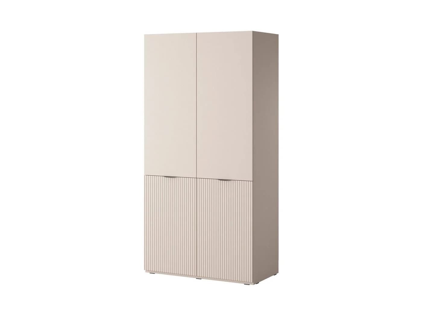 MOEBLO MINEWRA NOVA 200 Kleiderschrank 4-türig Beige Modern - Bild 4