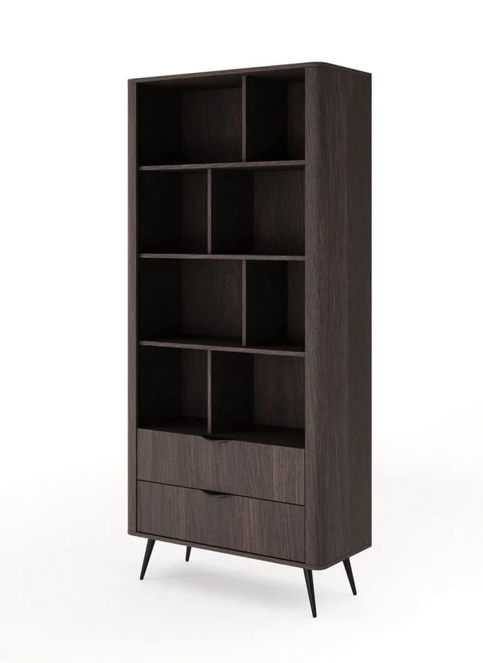 MOEBLO Regal LARON 2s Eiche Dunin Industrial Japandi Design