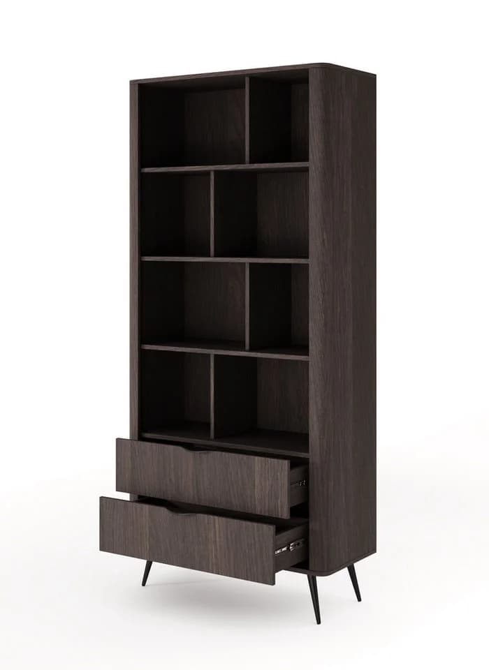 MOEBLO Regal LARON 2s Eiche Dunin Industrial Japandi Design - Bild 5