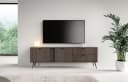 MOEBLO TV-Board RTV LARON 195 2d2s Schwarz Eiche Dunin Industrial Japandi Design Bild 2