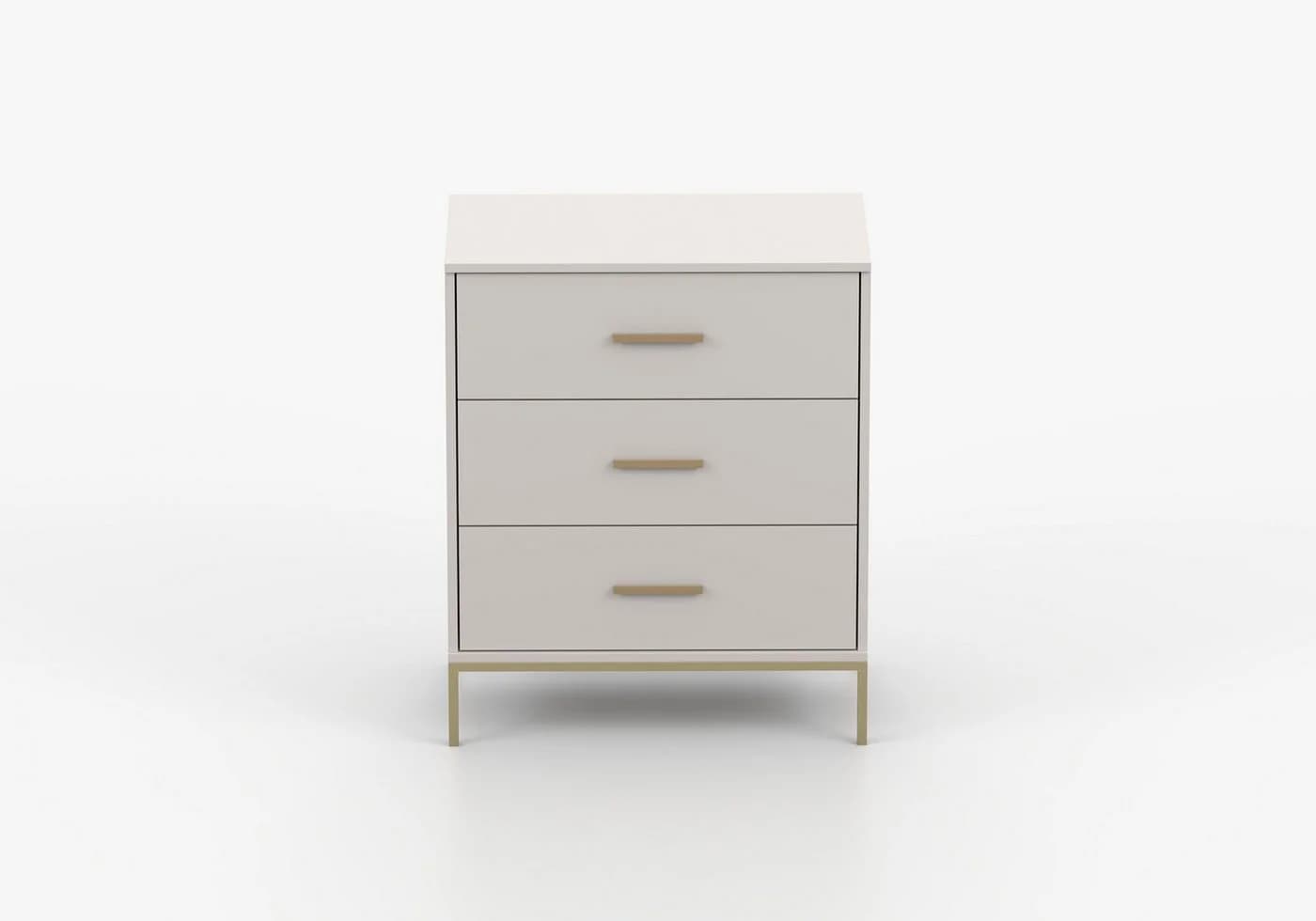 MOEBLO Kommode GLAMY 3S mit goldenen Akzenten - Bild 5