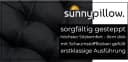 sunnypillow Stuhlkissen 4er Set Ontario Schwarz mit Bändern Bild 3