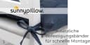 sunnypillow Stuhlkissen 4er Set Ontario Blau mit Bändern Bild 4