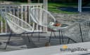 Sunnypillow Gartenstuhl Acapulco Beige Bild 1