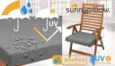sunnypillow Stuhlkissen 2er Set Anthrazit Kaltschaum Bild 4