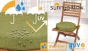 sunnypillow Stuhlkissen 2er Set HAVANA - Ø 40 cm Bild 4