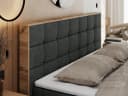 BOXBETT ALBERO 1 Dunkelgrau Struktur mit Bettkasten Bild 5