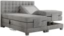 BOXBETT Elektro 140x200 Hellgrau Velvet mit Stauraum Bild 5
