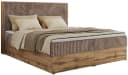 MKS MÖBEL Boxspringbett WOOD CLASSIC mit Stauraum und Topper Bild 1